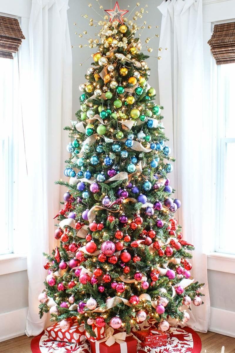 Christmas Rainbow Tree