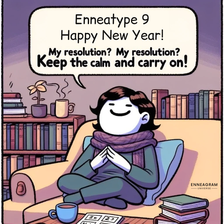 New Year Enneagram type 9