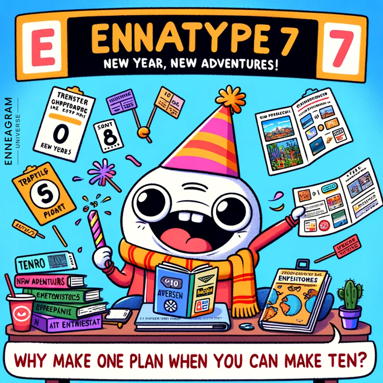 New Year Enneagram type 7