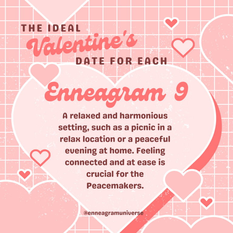 Ideal Date for Valentine's Day - Enneagram 9